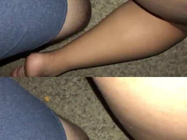 Sex toy wife from behind