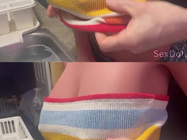 Anna Gets Blasted With Cum Multiple Times in the Kitchen