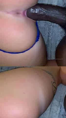 Big cock amateur fucks shaved ass