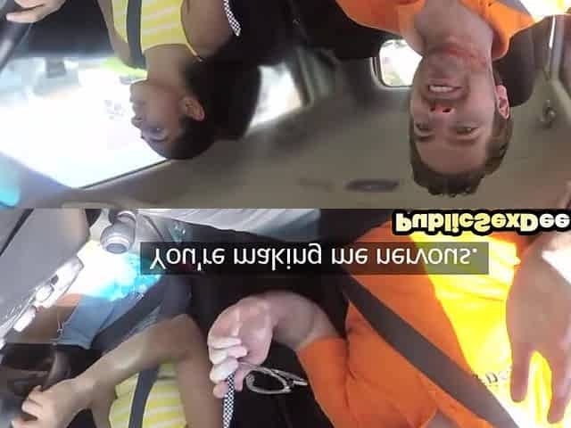 Naughty Bae Learner Cocksucking In Car