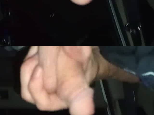 Dad jerks off his large white cock and nuts a creamy load for u!!!