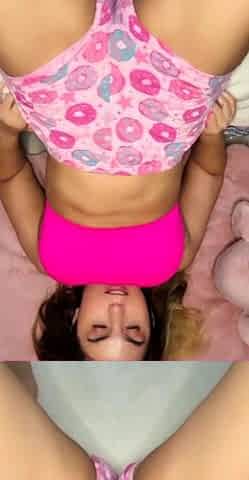 Anal gape upsidedown