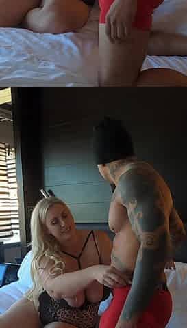 Curvy Blonde Lila Lovely Vs Eddie Jaye