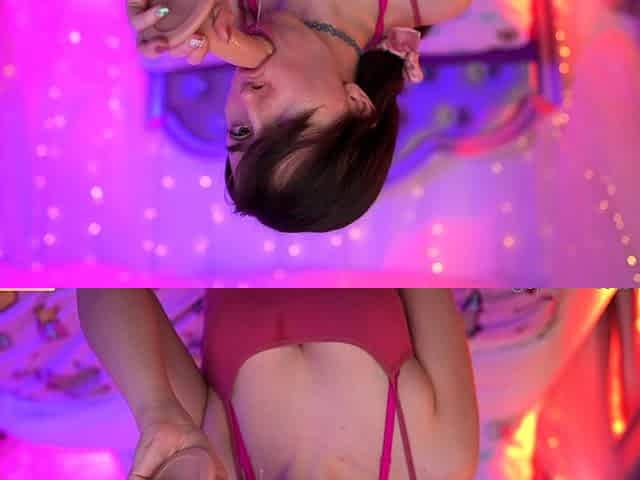 Sexy brunettes sex toy masturbation
