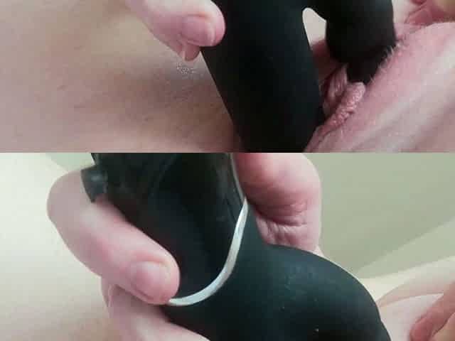 Quick wank with my favourite toy, shuddering orgasm
