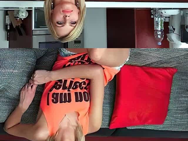 Karina Grand A Smiling Natural Figure Blonde Got DP On