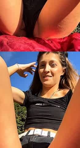 Amateur striptease and Solo masturbation