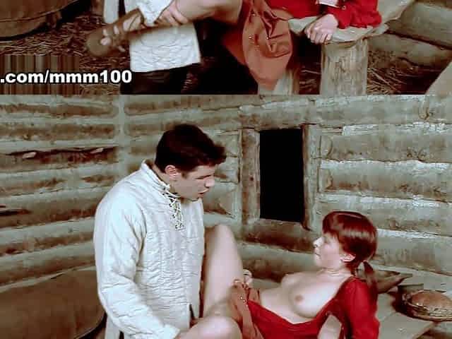 Redhead Babe's Big Cock Anal Cumshot Facial - MMM100