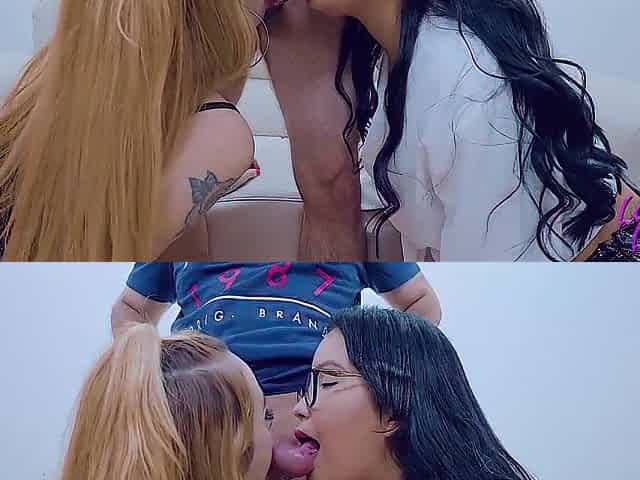 LINA NAKAMURA HELPING ME MAKE THE HUNK CUM