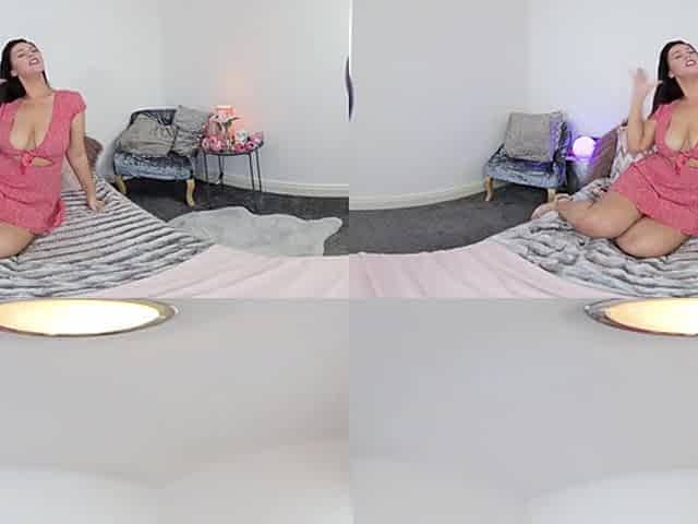 Summer Lovin; Amatuer British Brunette with Big Tits Solo Masturbation