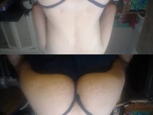 Lollygagmiami blue panty butt