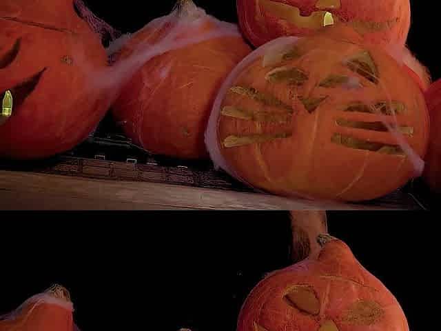 Strecthing lascivious holes on Halloween Night Hardcore Compilation