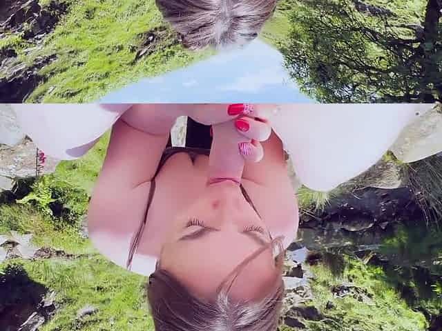 April Summer In April Feelix - Summer Hike With A Blowjob And Cumshot