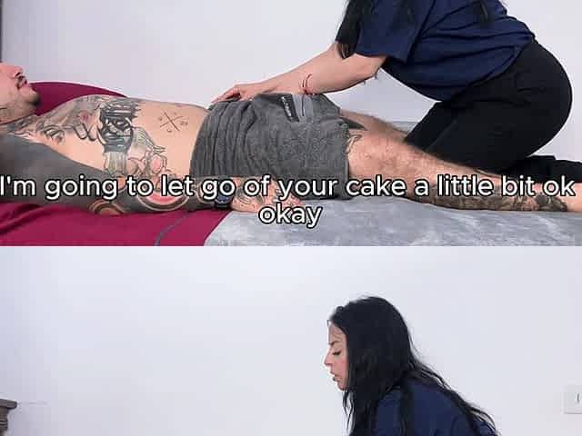 Sexy Masseuse Gave Me a Happy Ending Massage with a Delicious Blowjob.