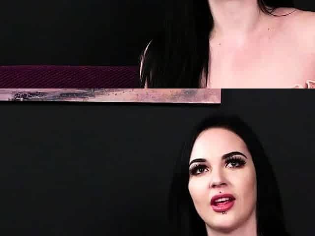 Dirty talking voyeur slut teases loser