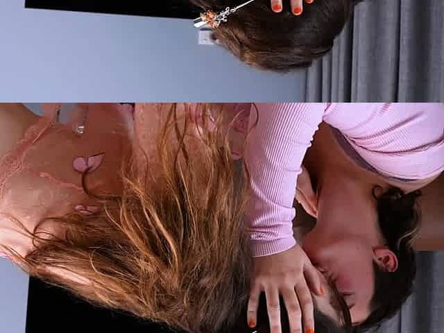 Hairy lesbians enjoy mouthfuls of pubes