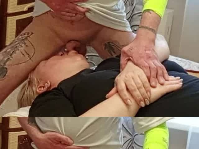 Jerking off My Dick to Cum on My Stepmom