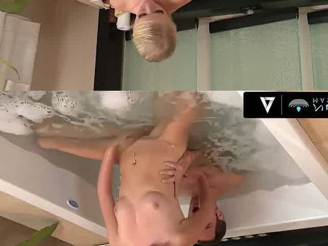 Hot Blonde Soaks His Big Dick In Saliva Before Letting Him Stretch Her Tight Pussy