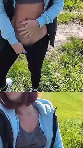 In the Countryside I Give a Blowjob to a Stranger