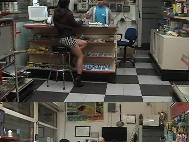 The Gas Station Attendant Has a Large Dick to Suck and This guy Destroys My Snatch