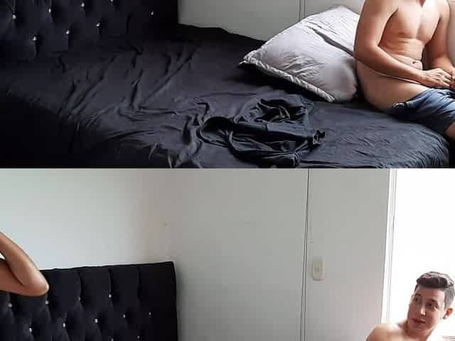 I Surprise My Stepbrother Masturbating and Ride His Cock