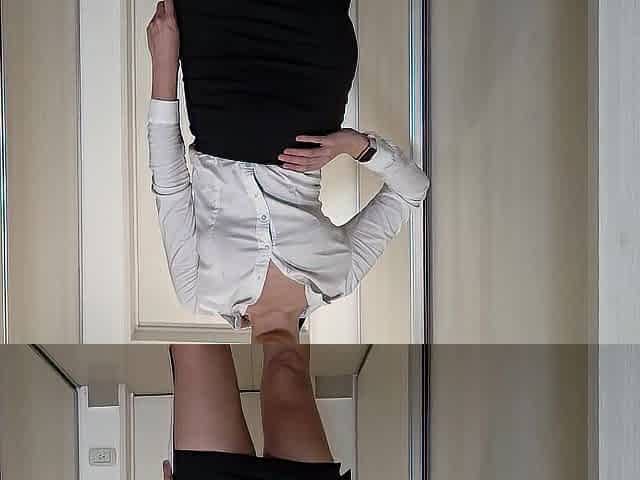 The interview with the recent secretary ended with a giant creampie