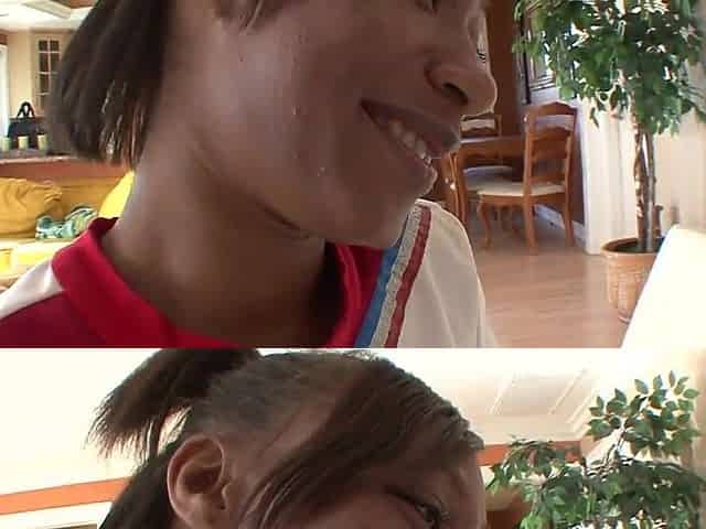 Nevaeh Givens Is A Ebony Cheerleader With A Nasty Side SQF