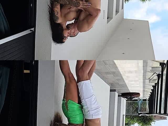 FUCKING TOMMY`S BIG COCK - Fucking with big dick on bed and