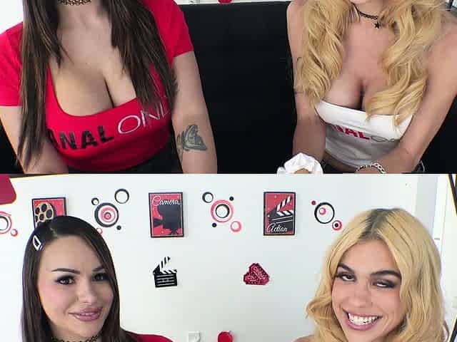 ANAL ONLY Lilith and Aviava's asses are everything