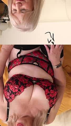 Red Floral Lingerie