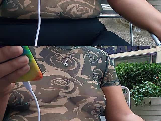 Wife Watch Throughout Shirt No Brassiere in town