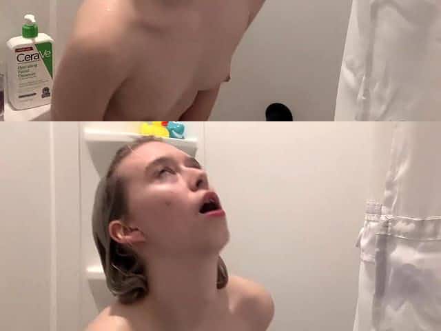 Blonde Hot Teen Undressing And Masturbation