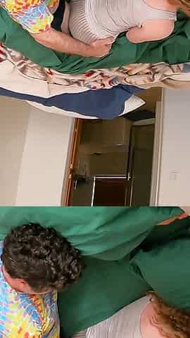 Stepmom Shares Bed with Stepson to Make Room for the Friend