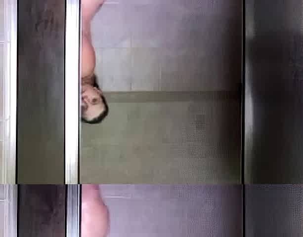 Big-Bottom MILF in the Shower