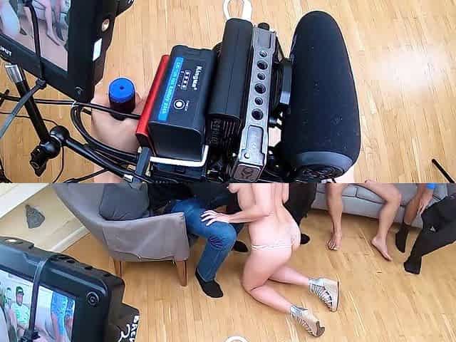5 on 1 Group-sex Behind the scenes DP DP Bts - Mr. Anderson & Darko Mur & Foxy Thrall