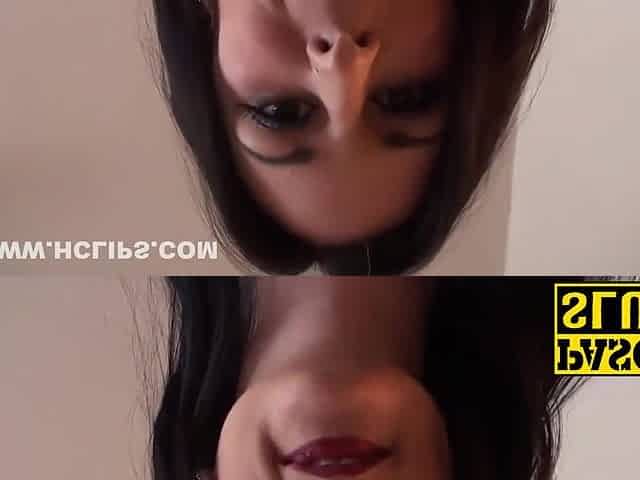 Horny Brunette Stepmom With Round Ass Playing With Her Used Cunt