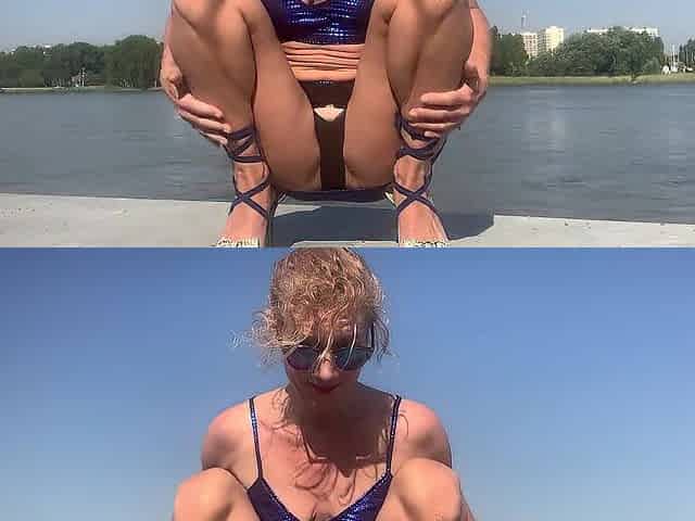 Exhib by the river
