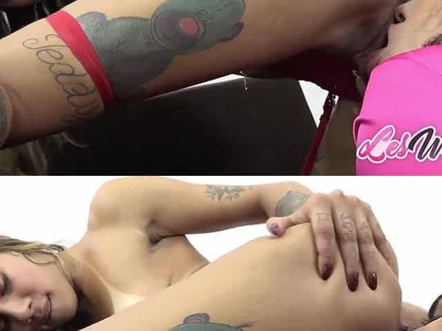 Therapist Turns Into a Lesbo Sex With 2 Hawt Breasty Latinas