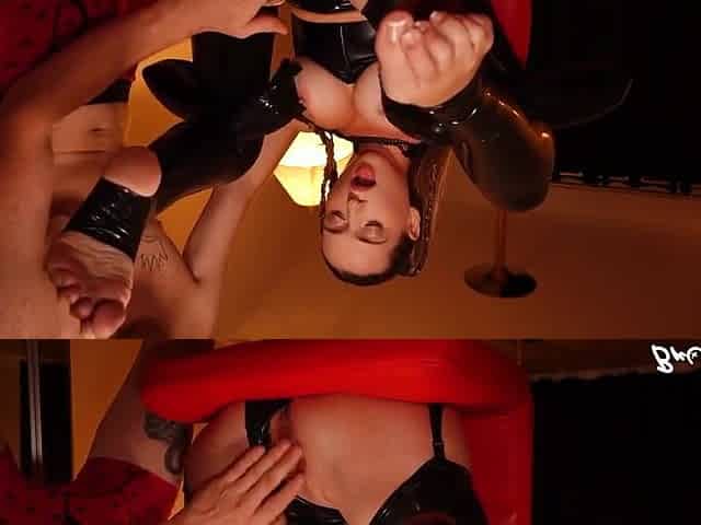 Latex Babe Gets Pounded By A Big Cock - Brooke Tilli