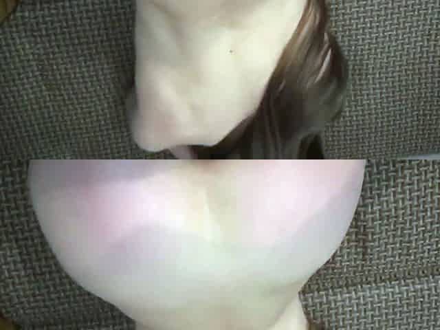 Cumshot on Her Big Ass After Handjob