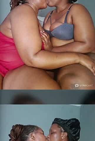 2 Thick Black with biggest snatch passionately had enjoyment