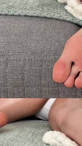 Morning Oiled Flashing with Anal Fingering