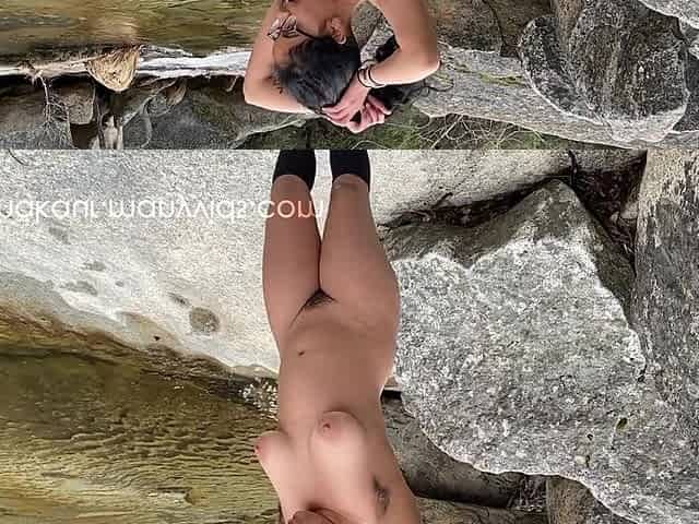 Exercising Nude Squats & Jumping Jacks