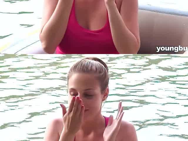 Spies On Her Masturbating On A Boat In The Middle Of The Lake! With Antonia Sainz