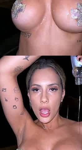 Big boobs milf masturbates with her dildo