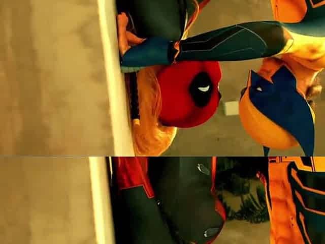 Deadpool vs Wolverine. Mad Raunchy Fight - MolIyredwolf