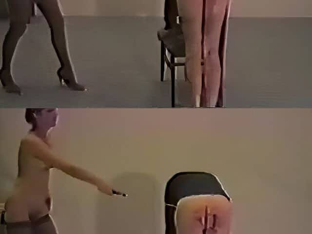 Severe caning