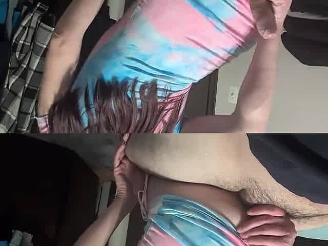 tall white cutie lap dance and riding POV