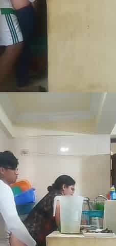 Maid screwed by her boss, my wife nearly caught us