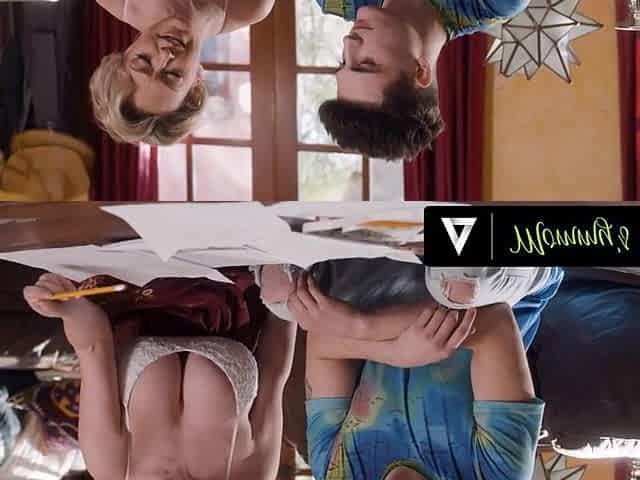 mother I'd like to fuck Teaches STEPSON By Letting Him Destroy Her Twat!